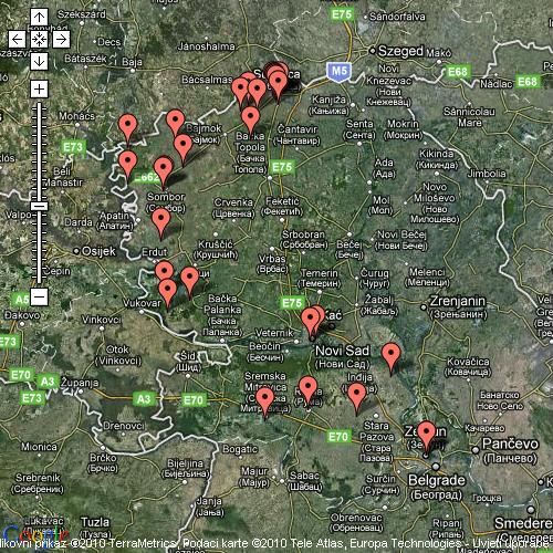 mapa kulturnih udruga